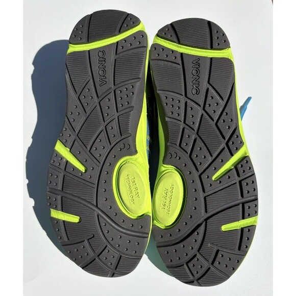 Vionic Alliance Women’s Size 6 Blue Yellow Orthotic Walking Shoes NWOB Comfort - Picture 8 of 9